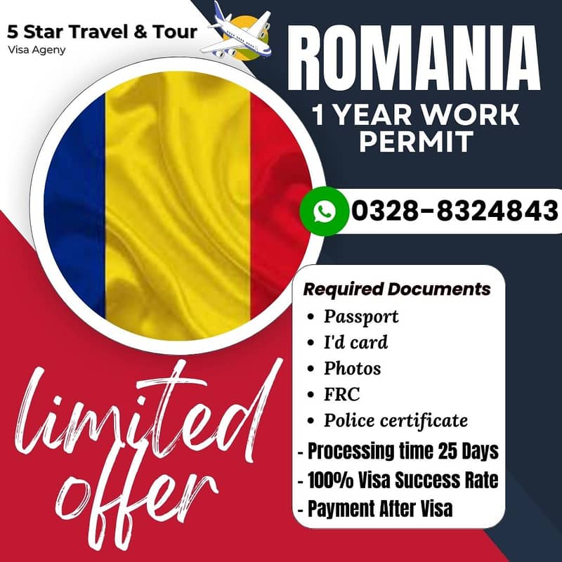 Serbia 2 year Work Permit | Work Visa | Visit | Payment After Visa 4