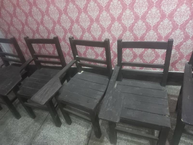 15 School Chairs for Sale. 1200/Chair 4