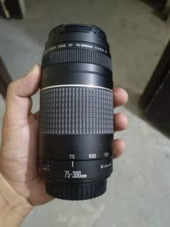Canon lens 75-300mml