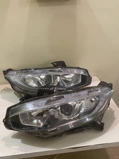Civic X front headlights original ( came with the car)