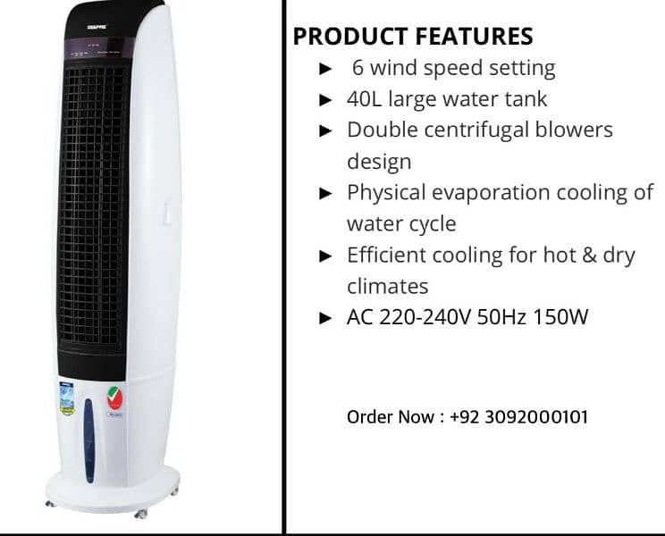 Energy saver only 100w chiller Cooler Geepas Brand All varity 6