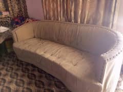 furnished sofa set  new trend (2 seater+3seater) safely used with cove