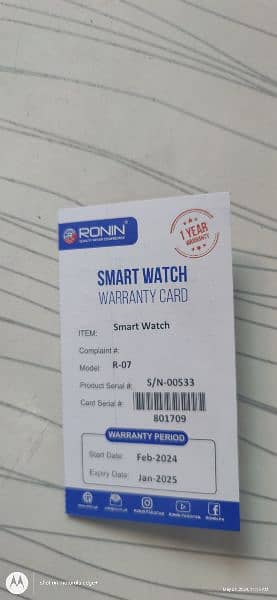 ronin smart watch 0