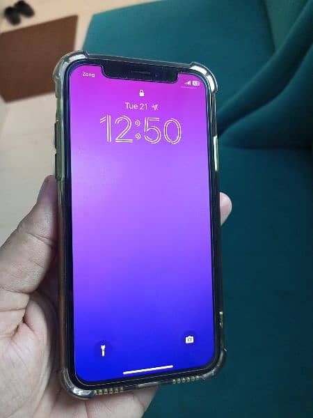 Iphone X PTA Approved good condition 7