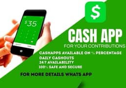 Cash App available on percentage
