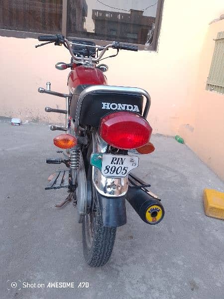Honda Cg 125 For sale in Brand New Condition 2