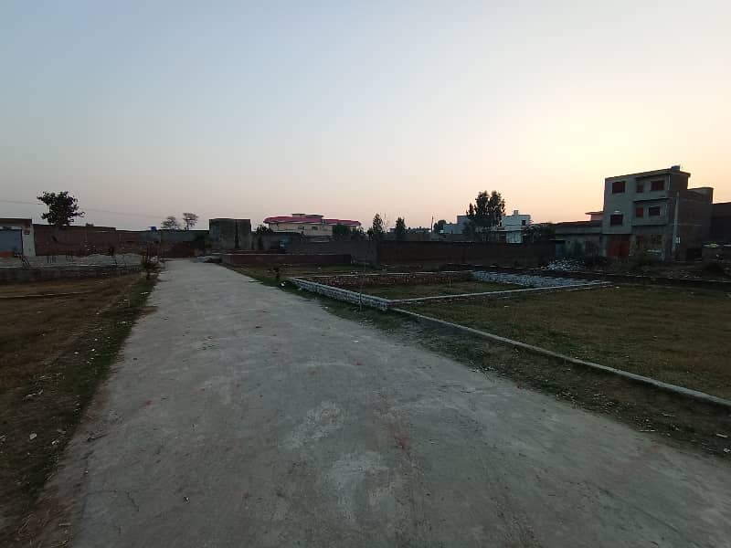 7 Marla Corner Plot Available For Sale In Shadiwal Near Main Road City Gujrat 15