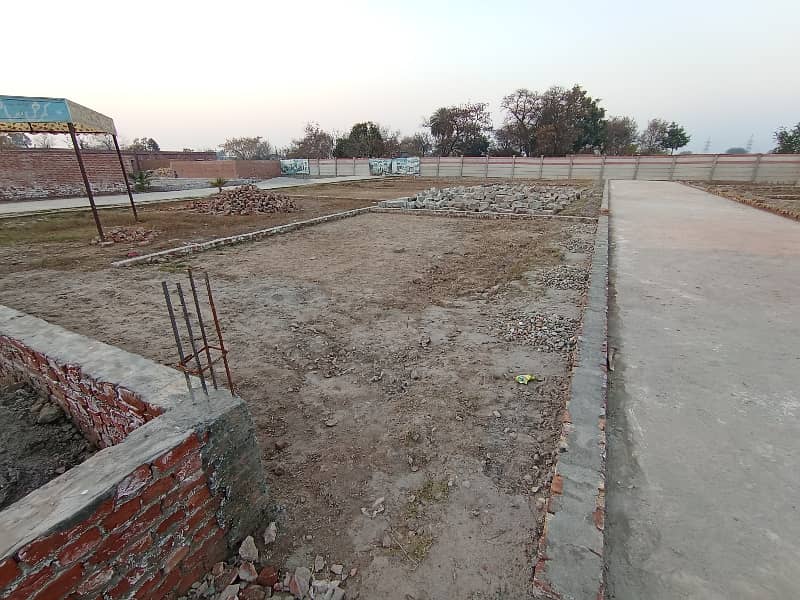 4 Marla Residential Plot Available For Sale In Shadiwal Near Main Road 2