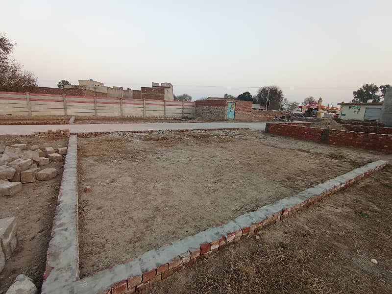 4 Marla Residential Plot Available For Sale In Shadiwal Near Main Road 4