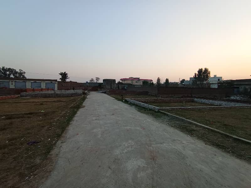 4 Marla Residential Plot Available For Sale In Shadiwal Near Main Road 14