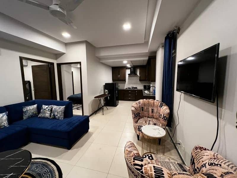 2 Bed Luxury Furnished Apartment In Pine Heights D-17 Islamabad 7