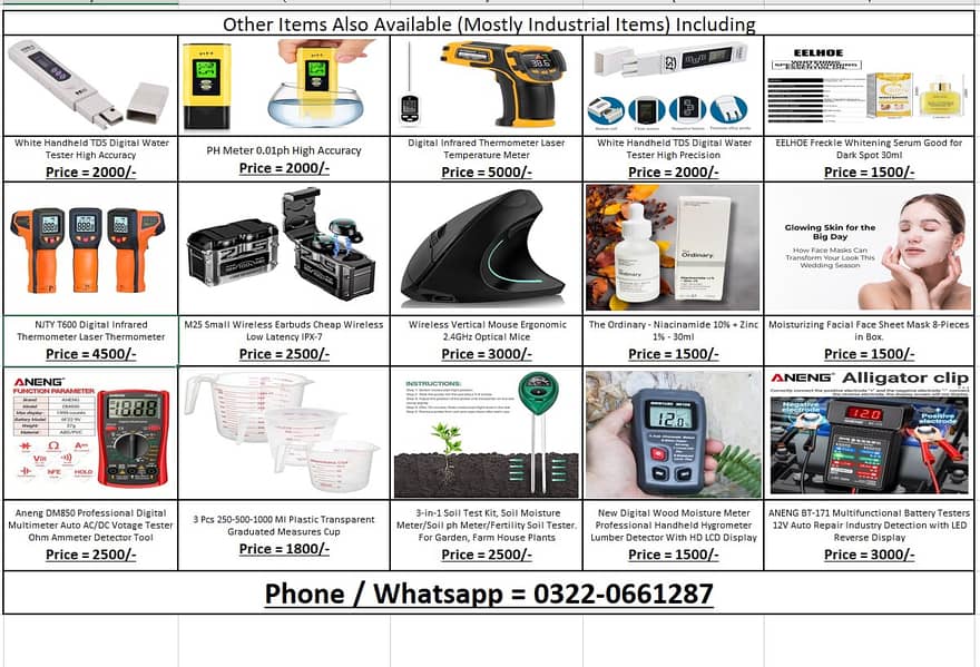 Battery Tester, Power Checker, Digital 3