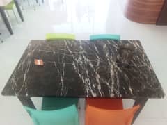 marble top dining table without chair size 3-5 and 3-3