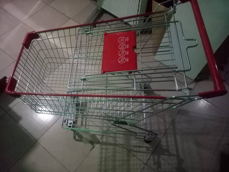 Shopping trolley/cart/ shopping cart/ hand basket/ supermarket trolley 2