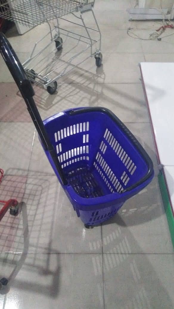 Shopping trolley/cart/ shopping cart/ hand basket/ supermarket trolley 5