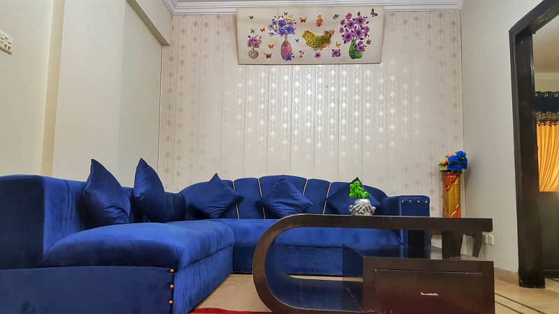 F-11 Sughra tower 2Bed Neat and clean Furnished Apartment Available For Rent 1