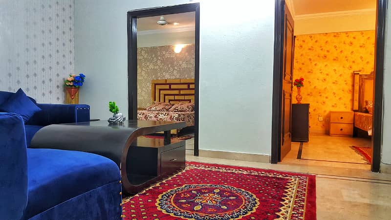 F-11 Sughra tower 2Bed Neat and clean Furnished Apartment Available For Rent 7