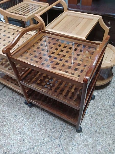 3Tray and 2Tray Tea Trollies. 3