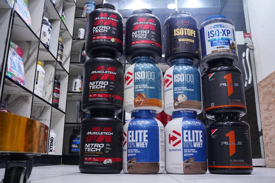All Brands Protien | Supplements | Pre-workout | Powders Available 2