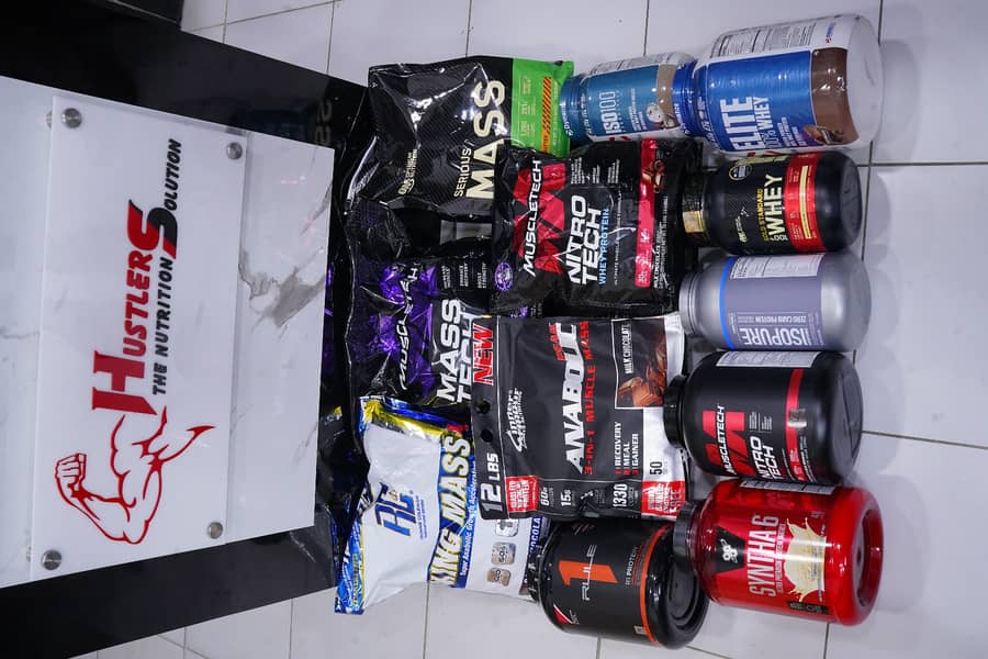 All Brands Protien | Supplements | Pre-workout | Powders Available 3