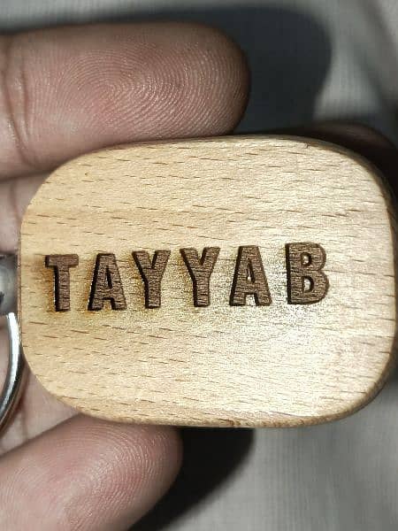 keychain witn picture and name 3