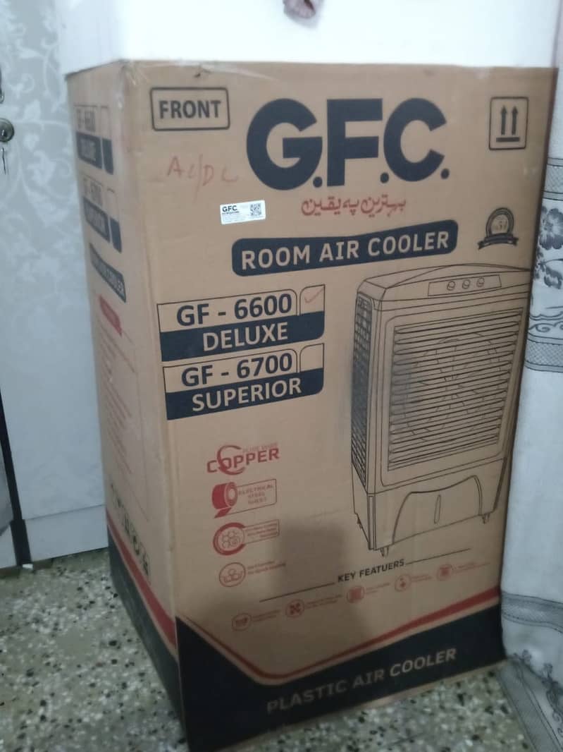 Brand New Air Room Cooler GF 6600 No used 4