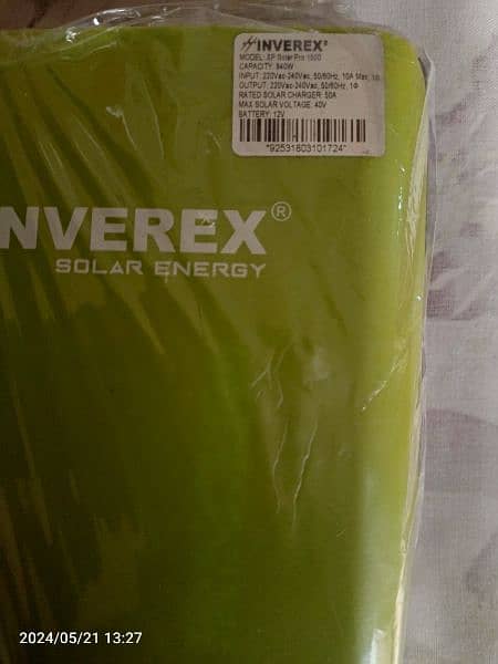 Inverex Solar Inverter 840w 1