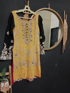 Lawn embroidery suit for sale