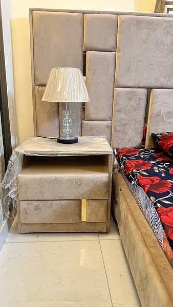 New Bed set/side table/dressing table/wooden bed/Furniture 1