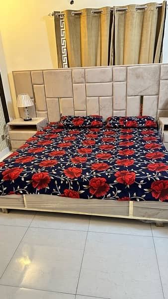 New Bed set/side table/dressing table/wooden bed/Furniture 3