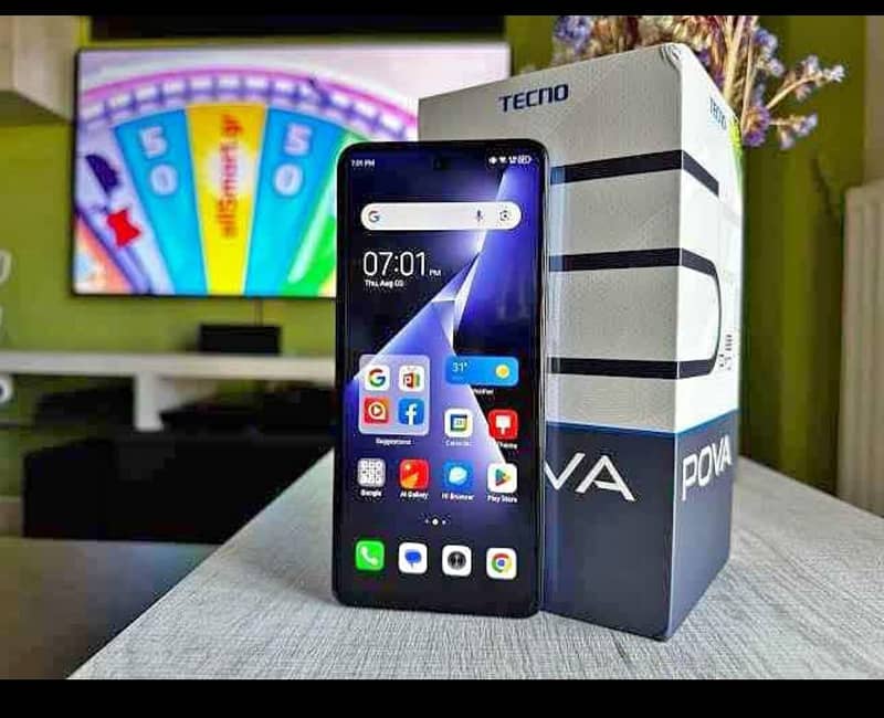 TECNO POVA 5 PRO NEW BRANDED HA 4