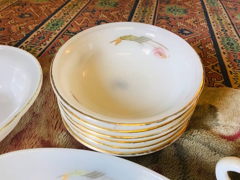 Fance Marble Dinner Set 4