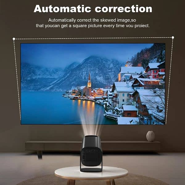 Smart Projector, Android 11.0 , Better than any LED, 4