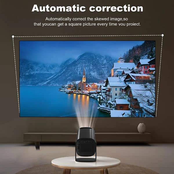 Smart Projector, Android 11.0 , Better than any LED, 3