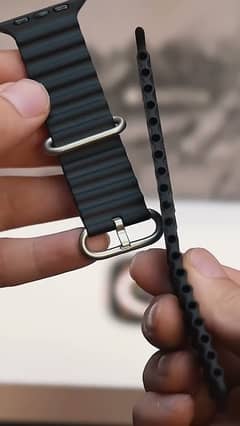 ocean strap for smart watches black ocean strap 0