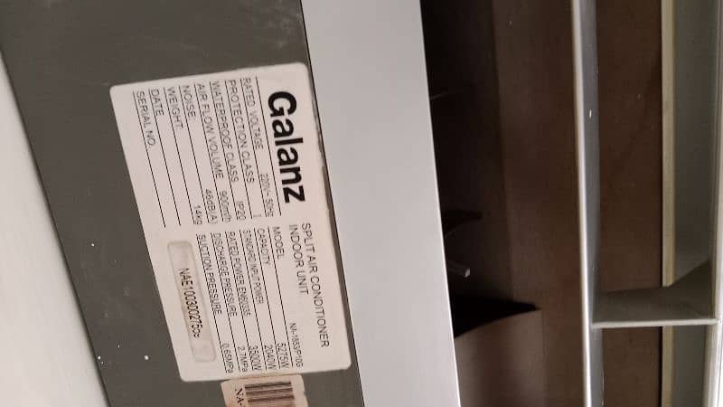 1.5 Ton Galanz Air Conditioner 3