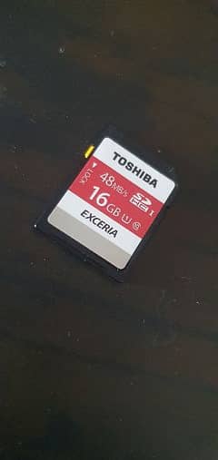 Toshiba camera memory card