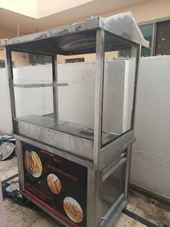 Chips (Fries) Stainless Steel Counter excellent condition