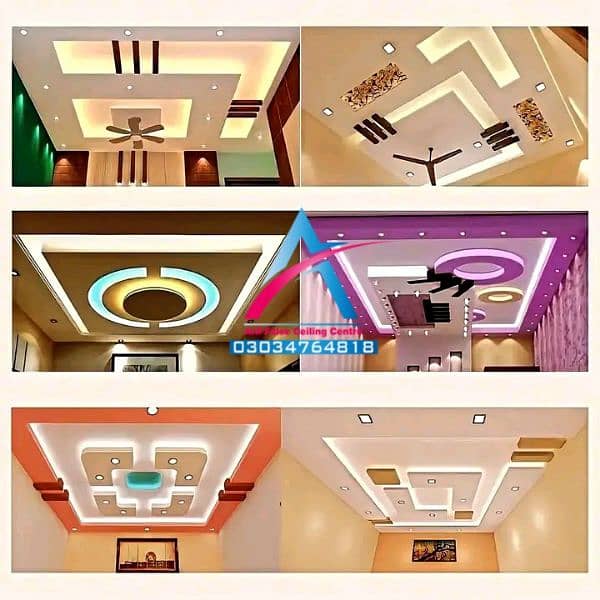 Modern Spanish and Wall Molding Ceiling Contractor's 03034764818 0