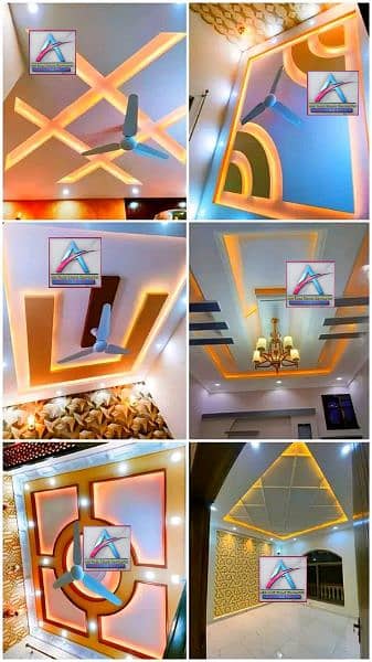 Modern Spanish and Wall Molding Ceiling Contractor's 03034764818 1