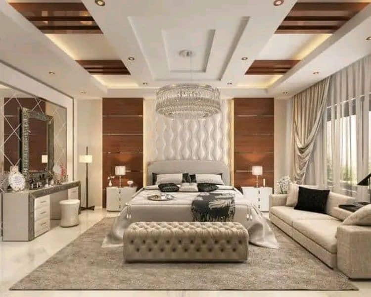 Modern Spanish and Wall Molding Ceiling Contractor's 03034764818 5