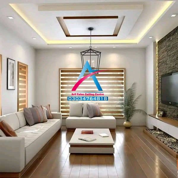 Modern Spanish and Wall Molding Ceiling Contractor's 03034764818 15