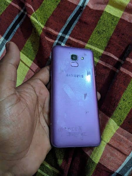 samsung j6 10/8 condition with box pta approved 1