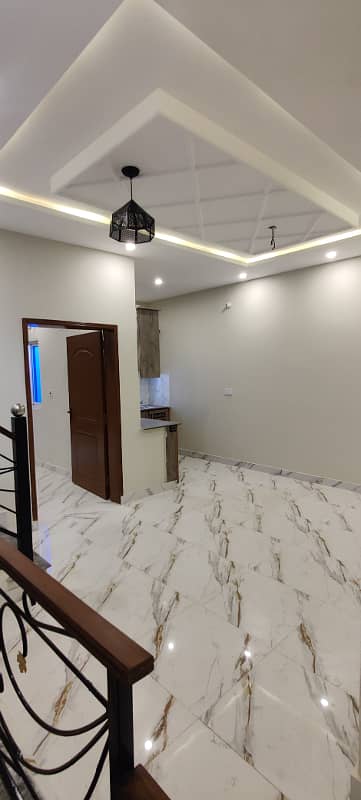 4 Marla brand new Spanish design House For Sale Brand New Solid Construction with A Quality Material in Al Hafeez garden housing scheme phase 2 opposite sozo water park canal road jallo lahore. 1