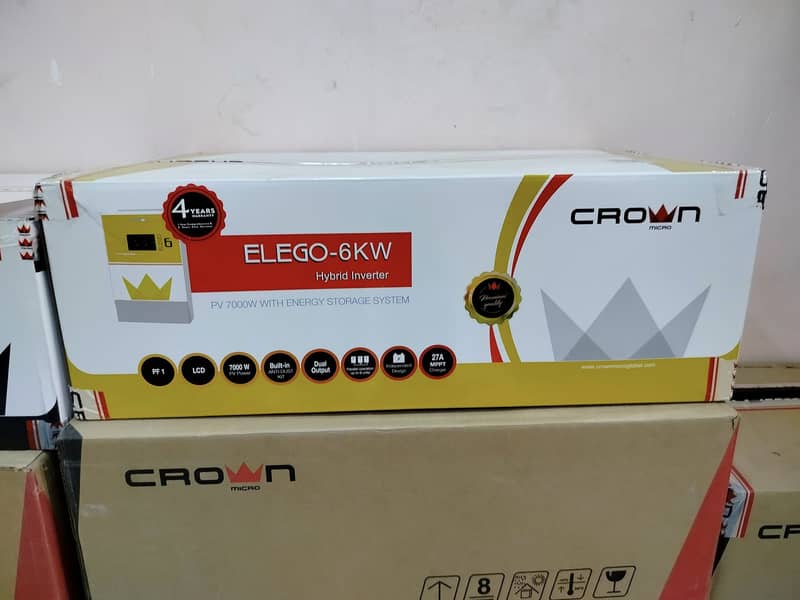 CROWN ELEGO 6KW Hybrid Inverter (PV-7000) 3