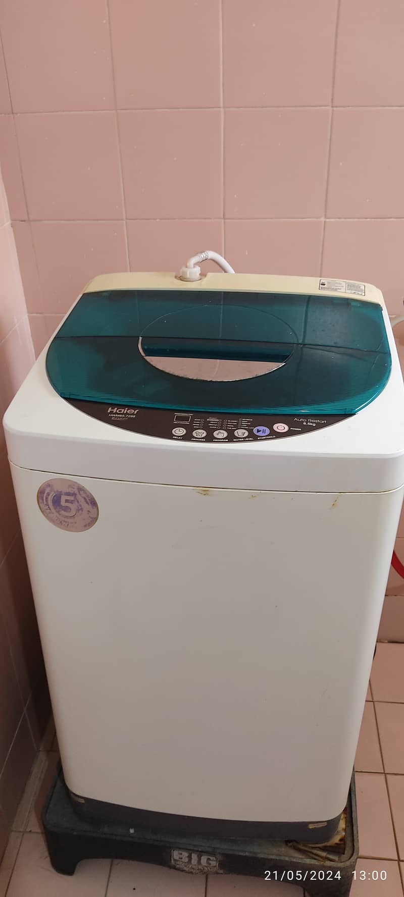 Haier Automatic washing machine and spinner 3