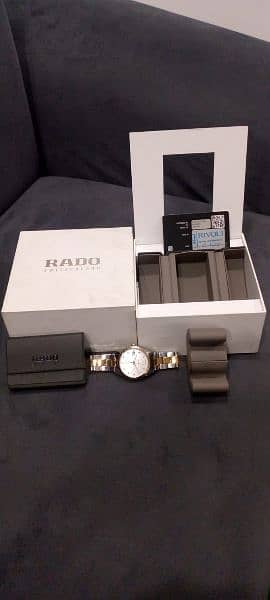 Rado MOP Diamond Dial Complete Set For Sale 1