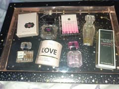 Victoria's Secret perfume set Bombshell,Love,Tease, Heavenly