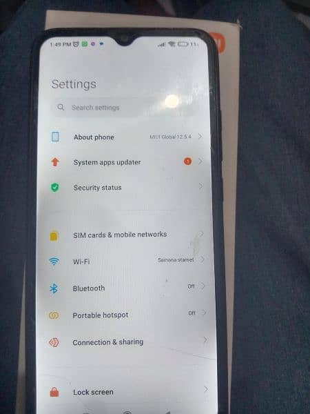 redmi 9c 4+2/128 official approvad with box and charger 2