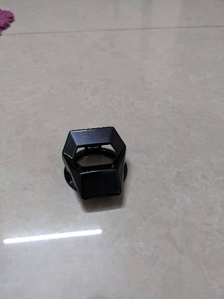 push Start/Stop Button cover, Titanium Still scratch less 2